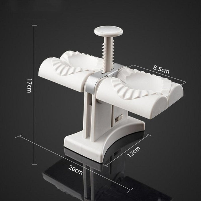 Dumpling Press with Ergonomic Design and Storage Lock