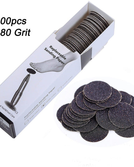 Customizable Luxury Foot Care Pedicure Kit with Interchangeable Grit Options