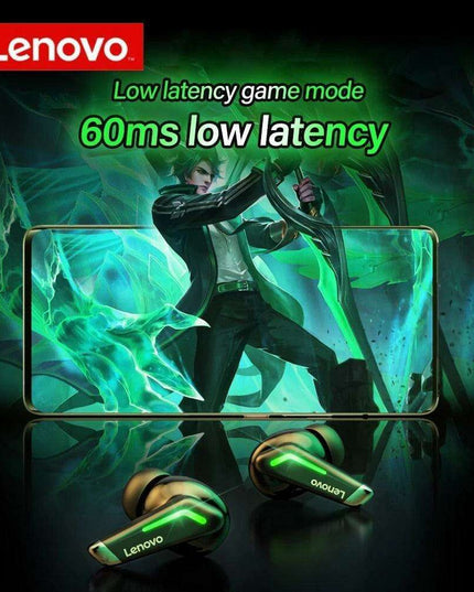 Lenovo GM3 TWS Gaming Headphones: Experience Unmatched Sound Quality and Ultra-Low Latency for the Ultimate Gaming Advantage