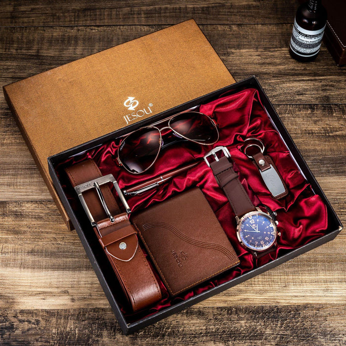 Sophisticated Executive Men's Gift Ensemble - Luxe Edition