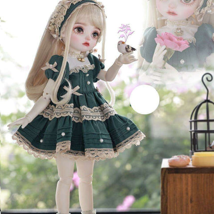 Enchanting Customizable Jin Young Doll in Stylish Lolita Attire