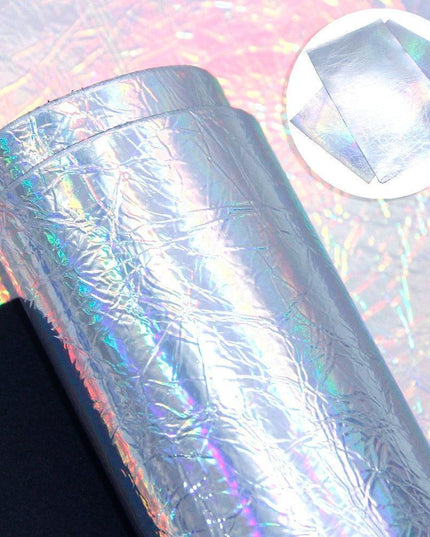 Glistening Creativity: Transform Your Projects with Burst Crack Faux Leather Sheets