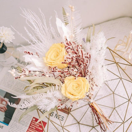 Timeless Elegance Dried Floral Bouquet: A Lasting Embrace of Nature