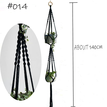 Artisan Macrame Plant Hanger for Chic Home Aesthetics
