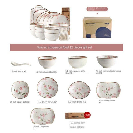 Nordic Chic Dining Set: Elegant Snack Plates and Kitchen Essentials