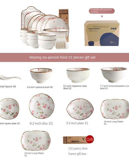 Nordic Chic Dining Set: Elegant Snack Plates and Kitchen Essentials