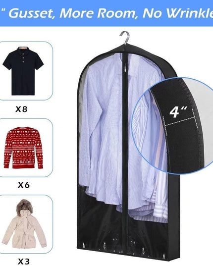 5-Piece 3D Clothing Protection Set - The Ultimate Solution for Wrinkle-Free Wardrobe Organization