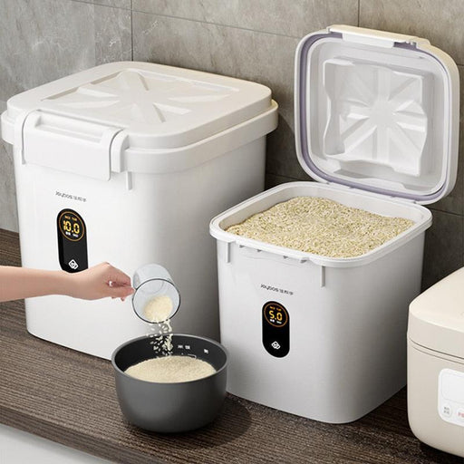 Hermetic Food Storage Solution for Rice and Cereals with Advanced Seal Technology