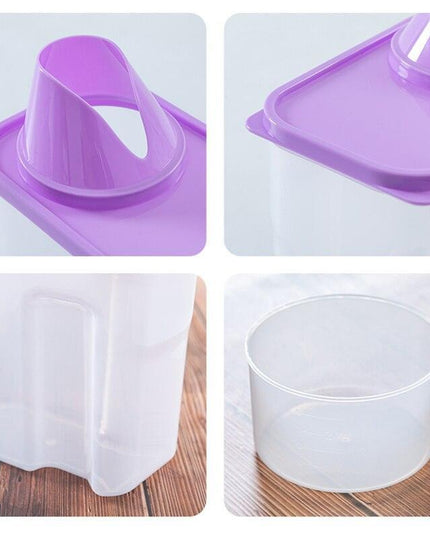 Clear Laundry Detergent Storage Container - Versatile 2L/3L Options in Vibrant Colors