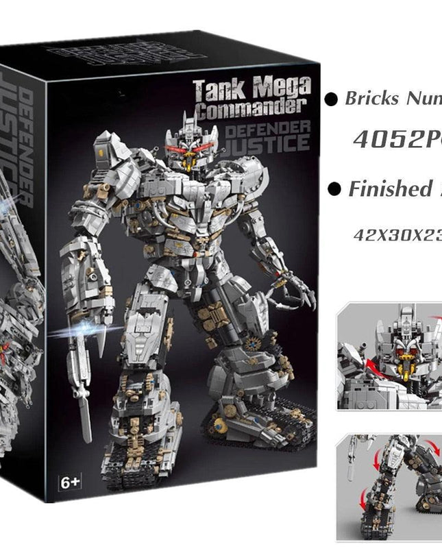 Transforming Megatron Mega Commander 4052PCS Robot Building Set - Ultimate Playtime Adventure for Boys