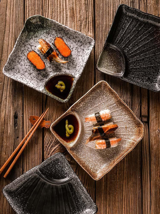 Elevate Your Dining Experience with a Stylish Japanese-Inspired Plate Set
