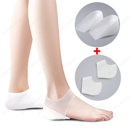 Invisible Elevation: Silicone Gel Heel Inserts for Height Enhancement