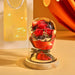Eternal Elegance: Preserved Rose in Glass Dome - A Delicate Symbol of Timeless Beauty