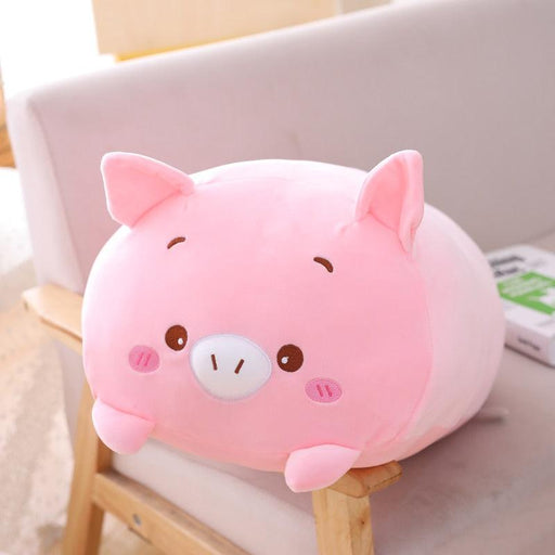 Cozy Critter Cartoon Pillow Pal - Snuggle Up with Softness