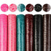 Sparkling Faux Leather DIY Craft Kit: Shimmering Fabric Collection for Creative Projects