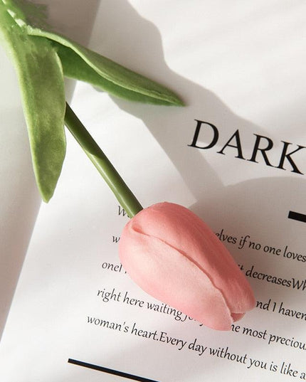 Lifelike 31-Piece Artificial Tulip Arrangement - Colorful Floral Centerpiece