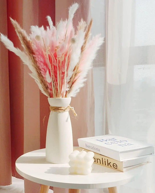 Enchanting Dried Flower Bouquet for Bohemian Wedding Decoration