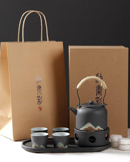 Japanese Kung Fu Tea Ceremony Essentials: Elegant 6-Piece Set for True Tea Lovers