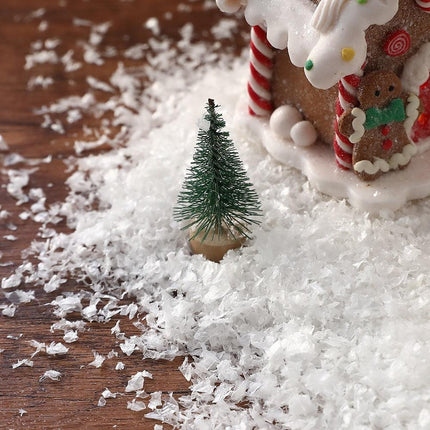 Create Your Own Winter Wonderland with Easy-to-Use DIY Artificial Snow Powder for Festive Decor