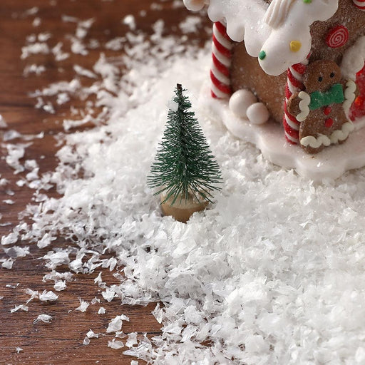 Transform your Home into a Winter Fairyland with DIY Artificial Snow Powder for Enchanting Christmas Decor