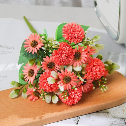 Silk Floral Elegance: Exquisite Handcrafted Arrangement for Special Occasions