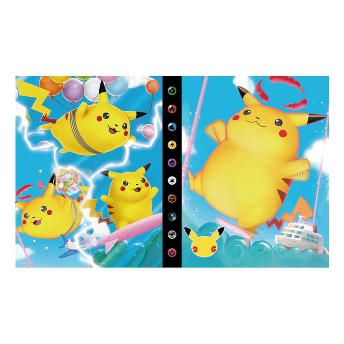 Pikachu Bluesky Pokemon Card Binder - Holds 240 Cards