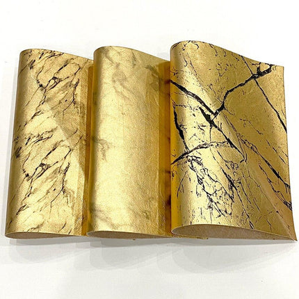 Marble Effect Self-Adhesive Faux Leather Crafting Sheets - Must-Have for Creative Transformations