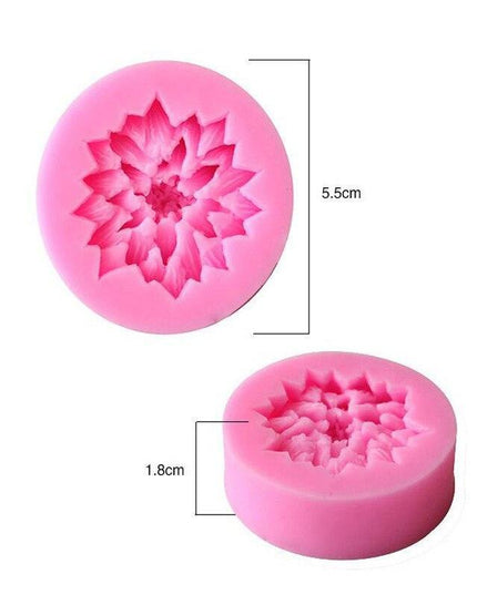 Elegant Petal Flower Silicone Mold for Baking and Crafting