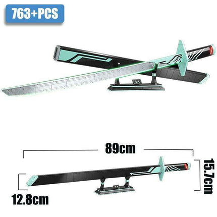 Ninja Warrior Samurai Sword Crafting Kit - Create Your Own Authentic Weapon for All Ages