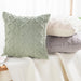 Cozy Winter Elegance Plush Fleece Pillow Set