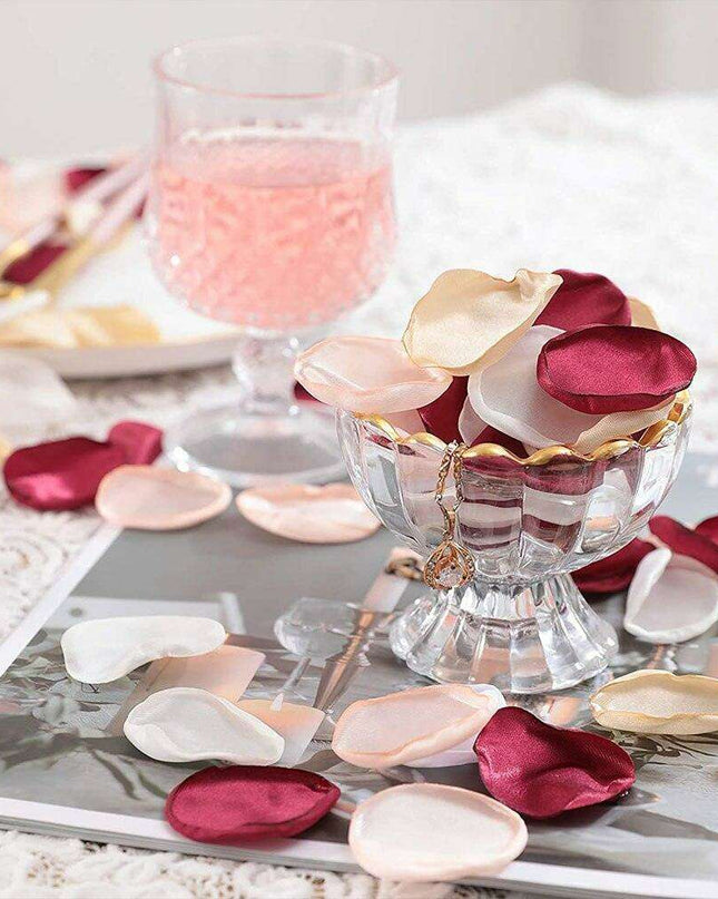 Elegant Silk Rose Petals - Premium Floral Accents for Unforgettable Celebrations