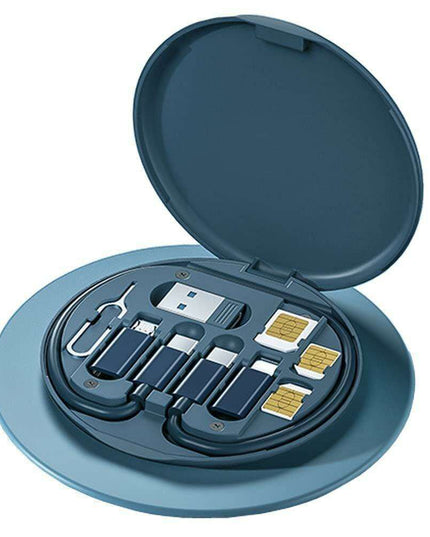 Ultimate 60W Fast Charging Hub with Cable Management and Phone Stand