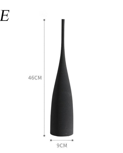 Contemporary Monochrome Vase for Stylish Home Decor