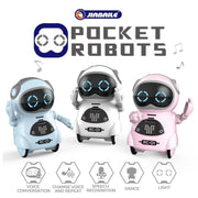 Charming Multilingual Mini Robot Buddy with Interactive Features