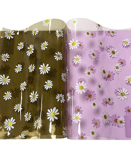 Floral Elegance PVC Craft Film for Creative Home Decor and DIY Projects
