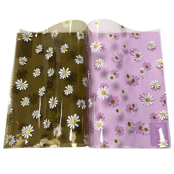 Colorful Flower-Patterned PVC/TPU Film for Creative DIY Crafting