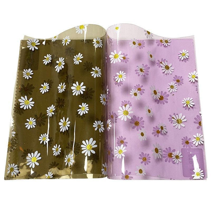 Vibrant Flower Patterned PVC/TPU Film for Creative DIY Projects