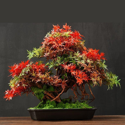 Tranquil Retreat Faux Pine Bonsai - Elegant Zen Decor Element