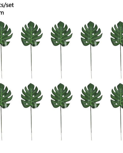 Luxurious Tropical Oasis: Premium Faux Palm Leaves for Upscale Home Decor