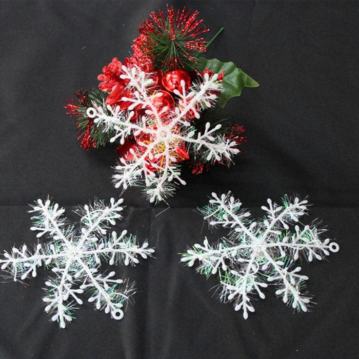 Festive Snowflake Hanging Pendants for Holiday Cheer