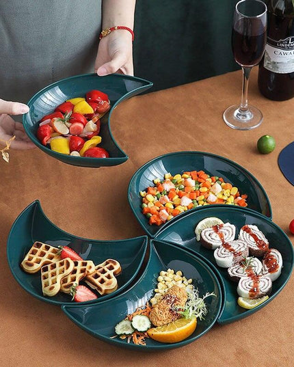 Eco-Friendly Colorful Dining Set: Unbreakable Plates for Sustainable Living