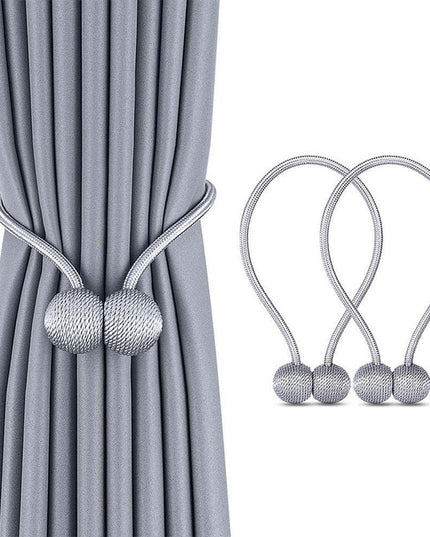 Elegant Magnetic Curtain Tieback Balls for Stylish Home Accents