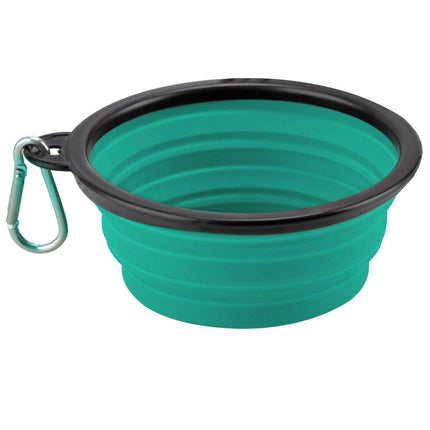 Adventure-Ready Collapsible Silicone Pet Bowl: The Ultimate Travel Feeder for Active Dogs