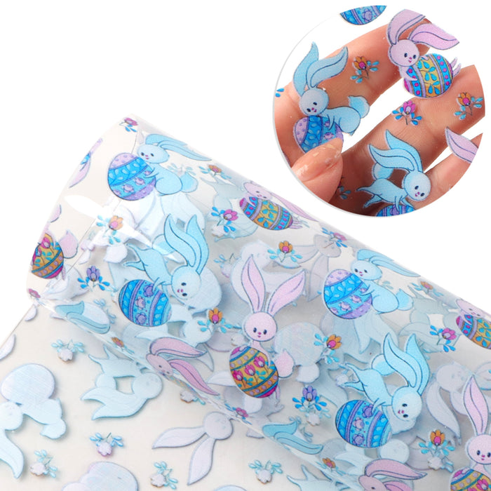 Bunny Egg Leather Fabric Sheets for Creative DIY Projects