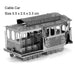 3D Metal Racing Vehicle Model Kit for Creative Teens and Adults
