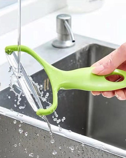 Versatile Stainless Steel 3-in-1 Peeling, Slicing, and Grating Tool for Effortless Meal Prep