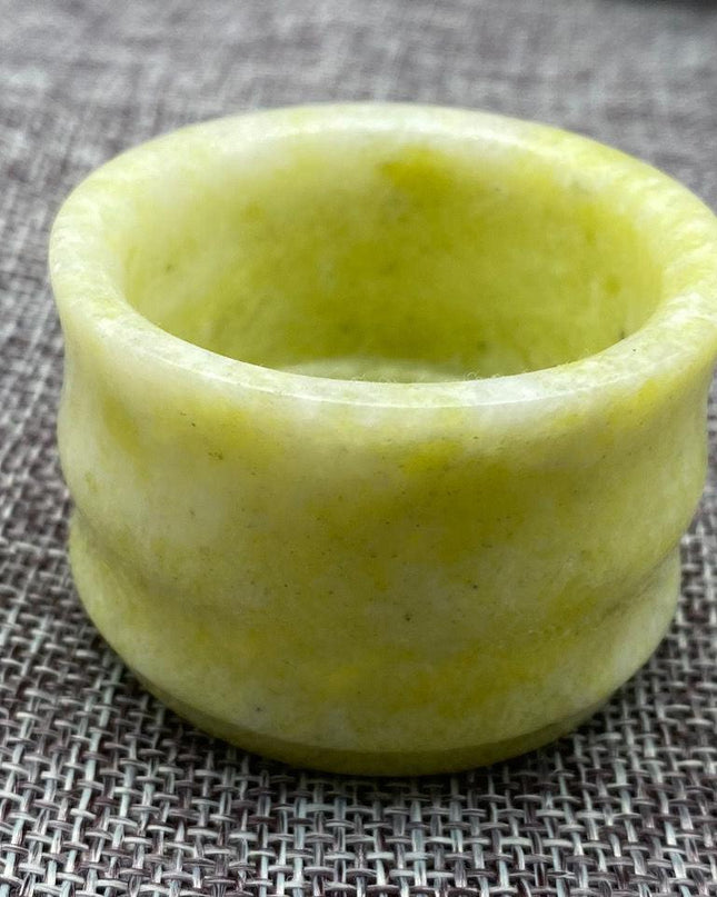 Emerald Jade Tea Cup Collection - Handcrafted Timeless Beauty