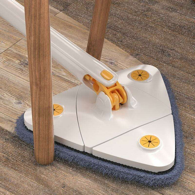 Versatile 360-Degree Telescopic Triangle Mop for Effortless Surface Cleaning