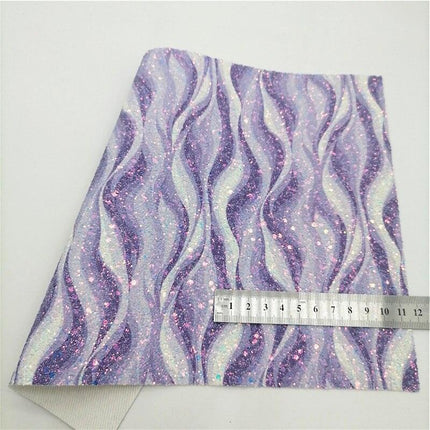 Glistening Spiderweb Faux Leather Craft Sheets for Halloween Creations