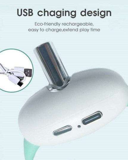 Smart USB Rechargeable Feather Cat Play Teaser Toy